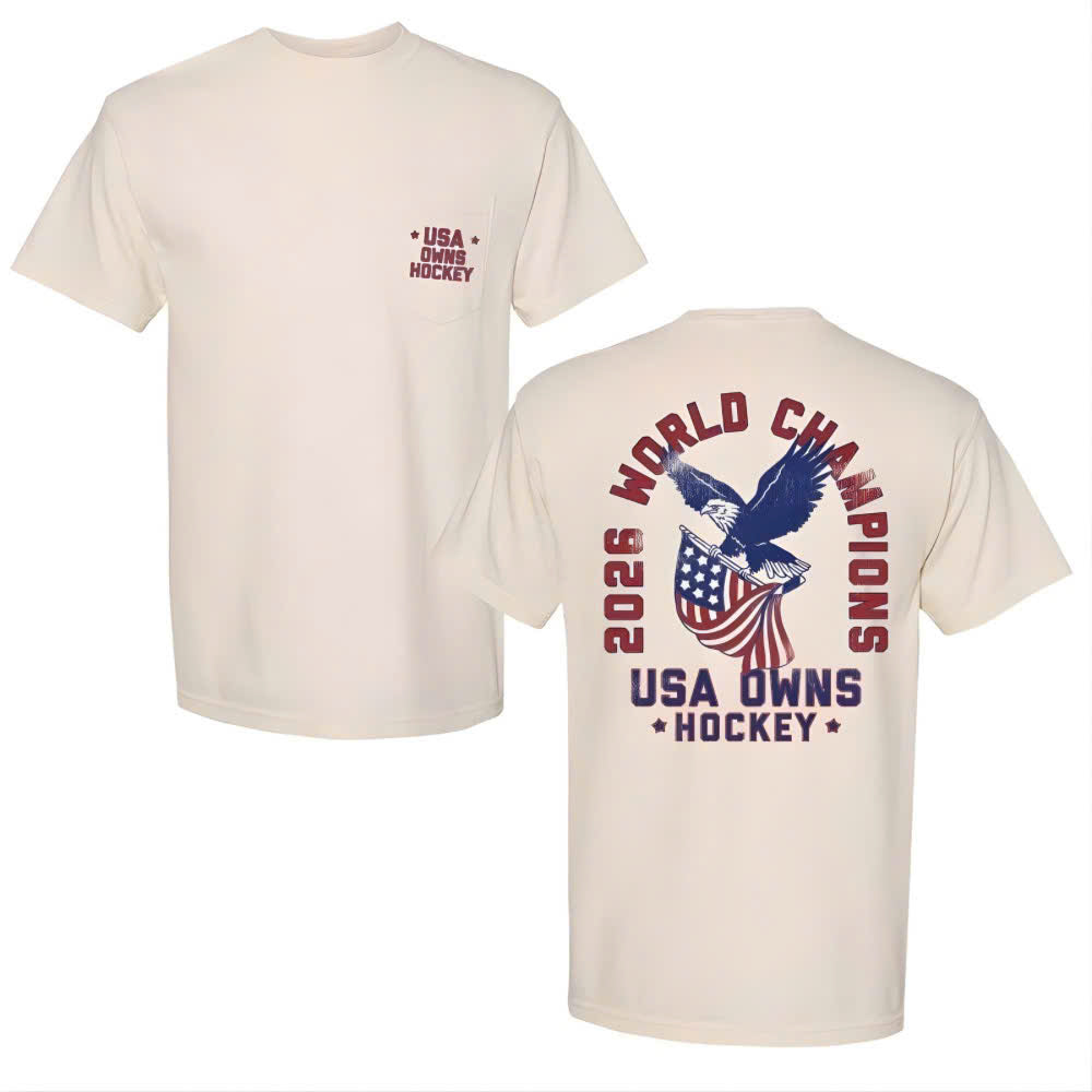 Usa Owns Hockey 2026 World Champions Shirt