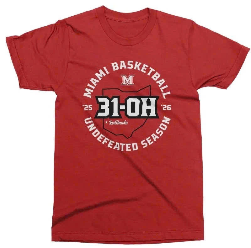 31-OH Miami University Undefeated Season Shirt