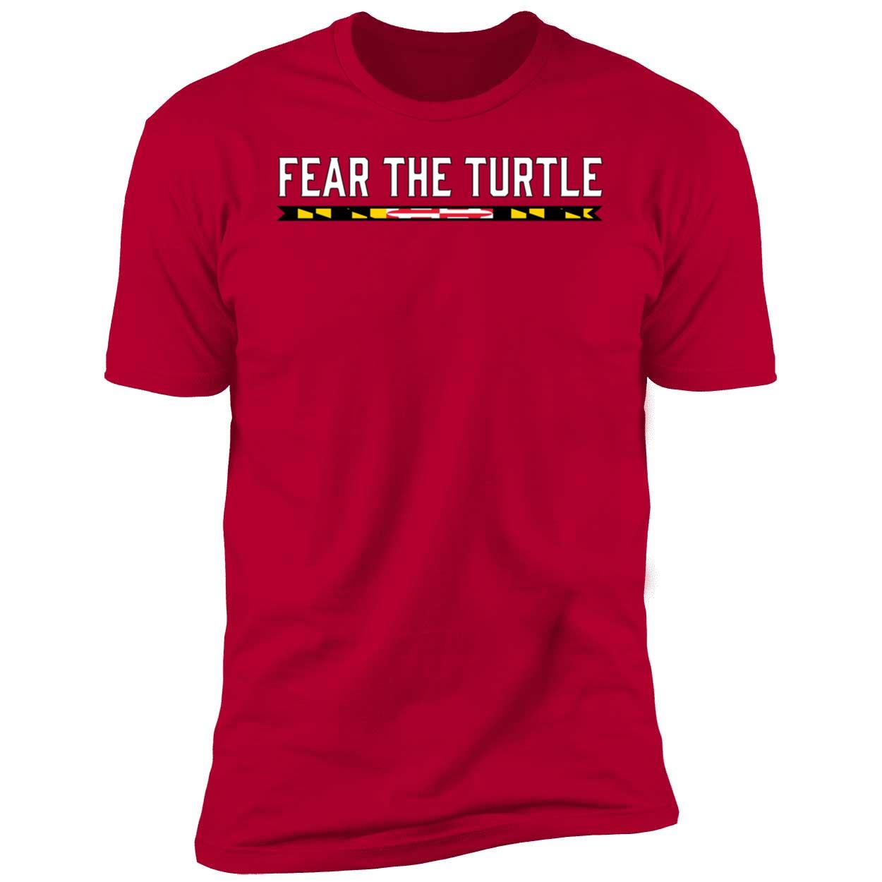A J Francis Fear The Turtle Premium SS T-Shirt
