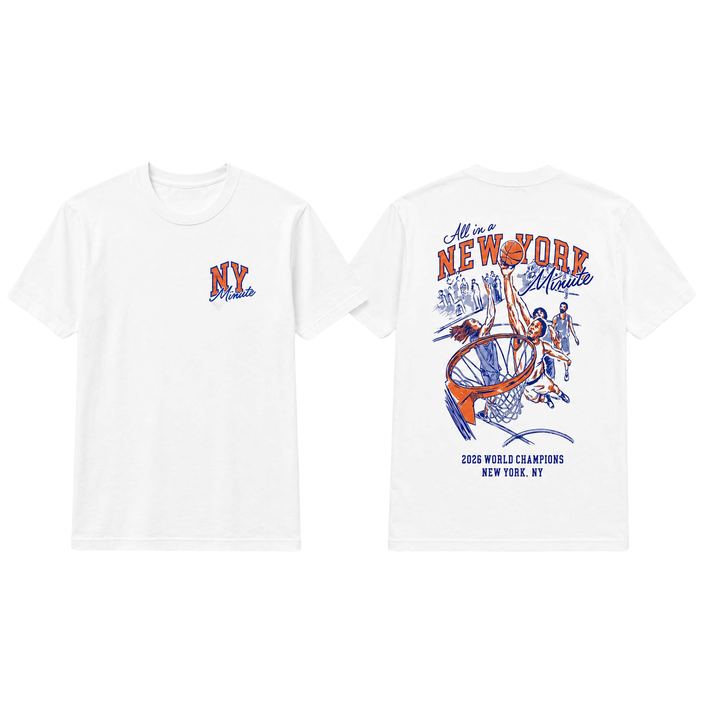All In A NY Knicks Minute 2026 World Champions Shirt