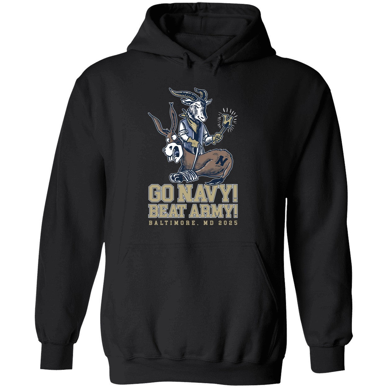 America's Game An Go Navy Beat Army Hoodie