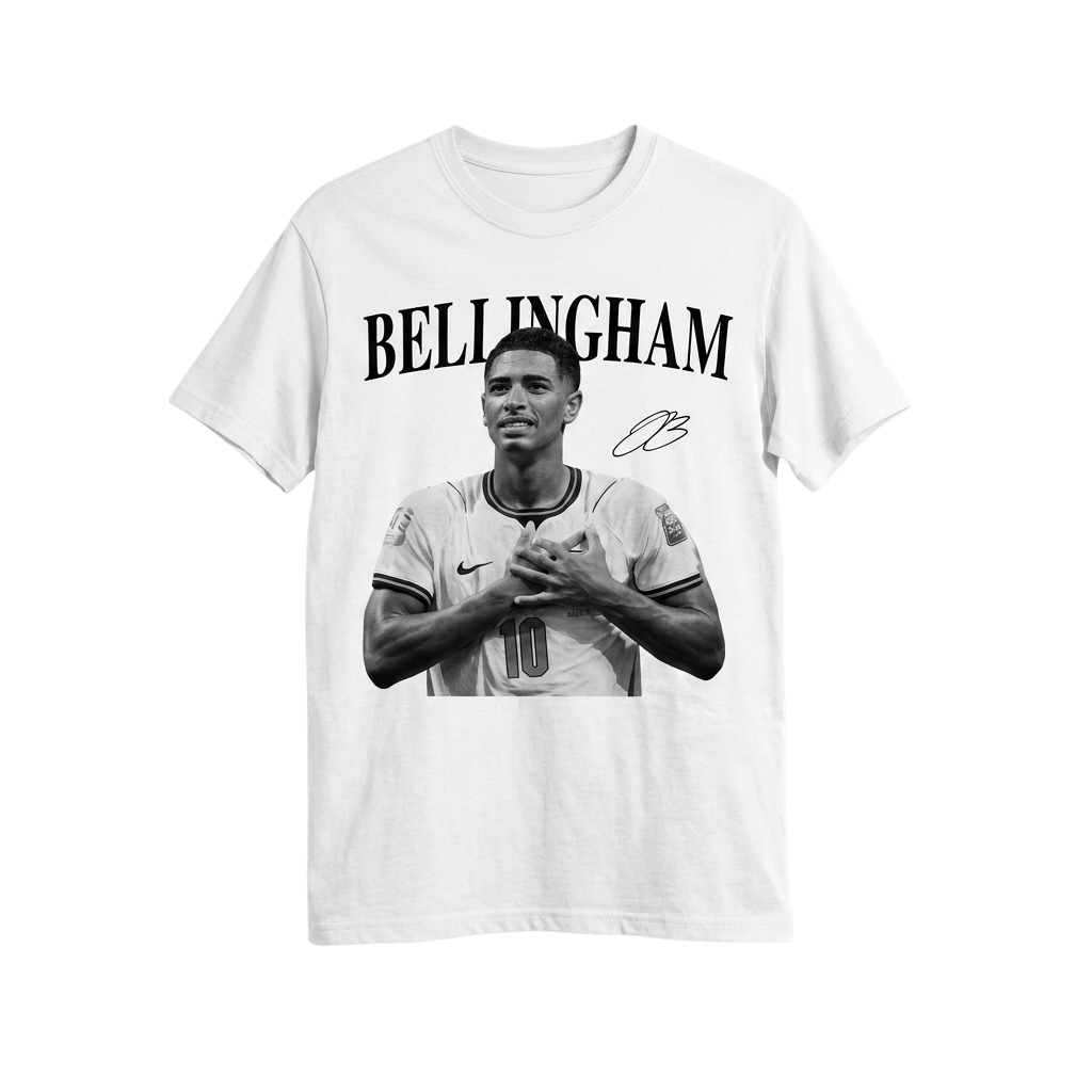 Bellingham England Three Lions Football Shirt