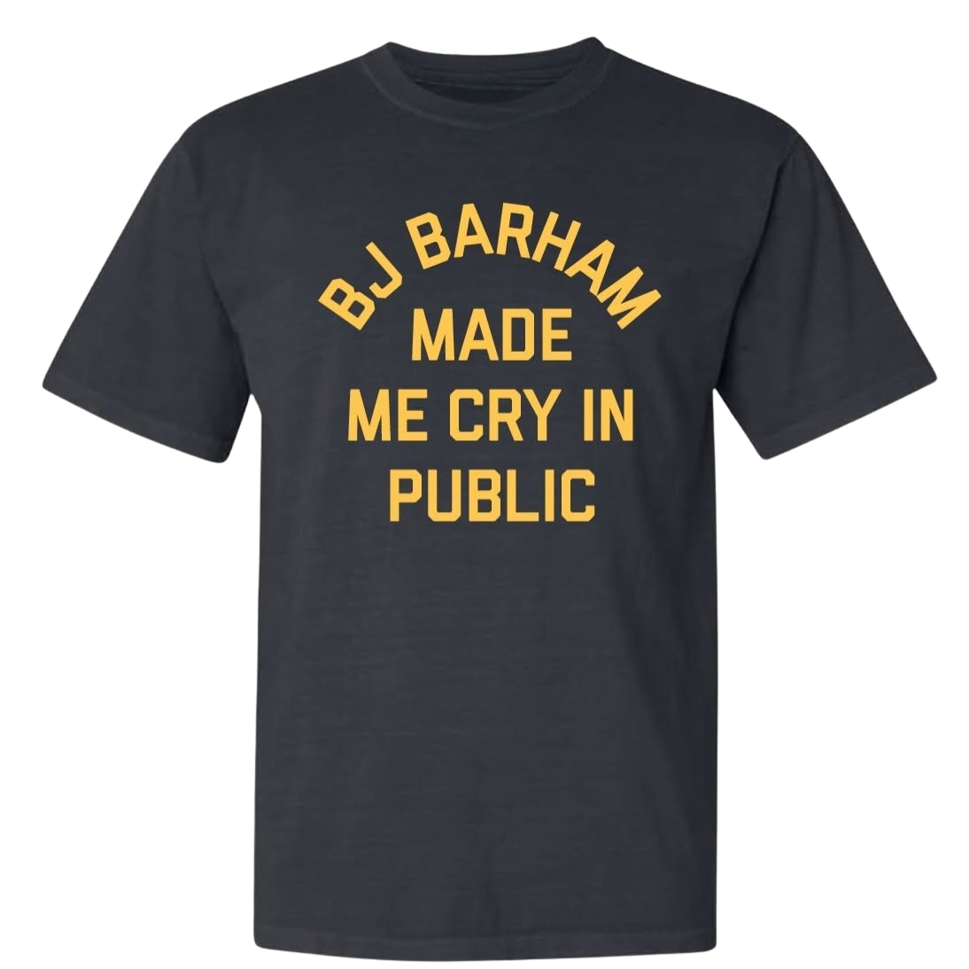 Bj Barham Made Me Cry In Public Shirt