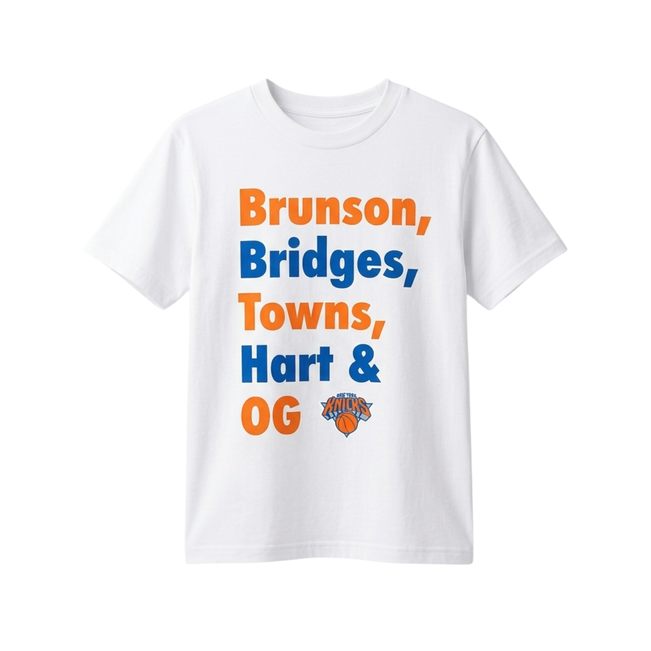 Brunson Bridges Towns Hart OG Knicks Championship Shirt