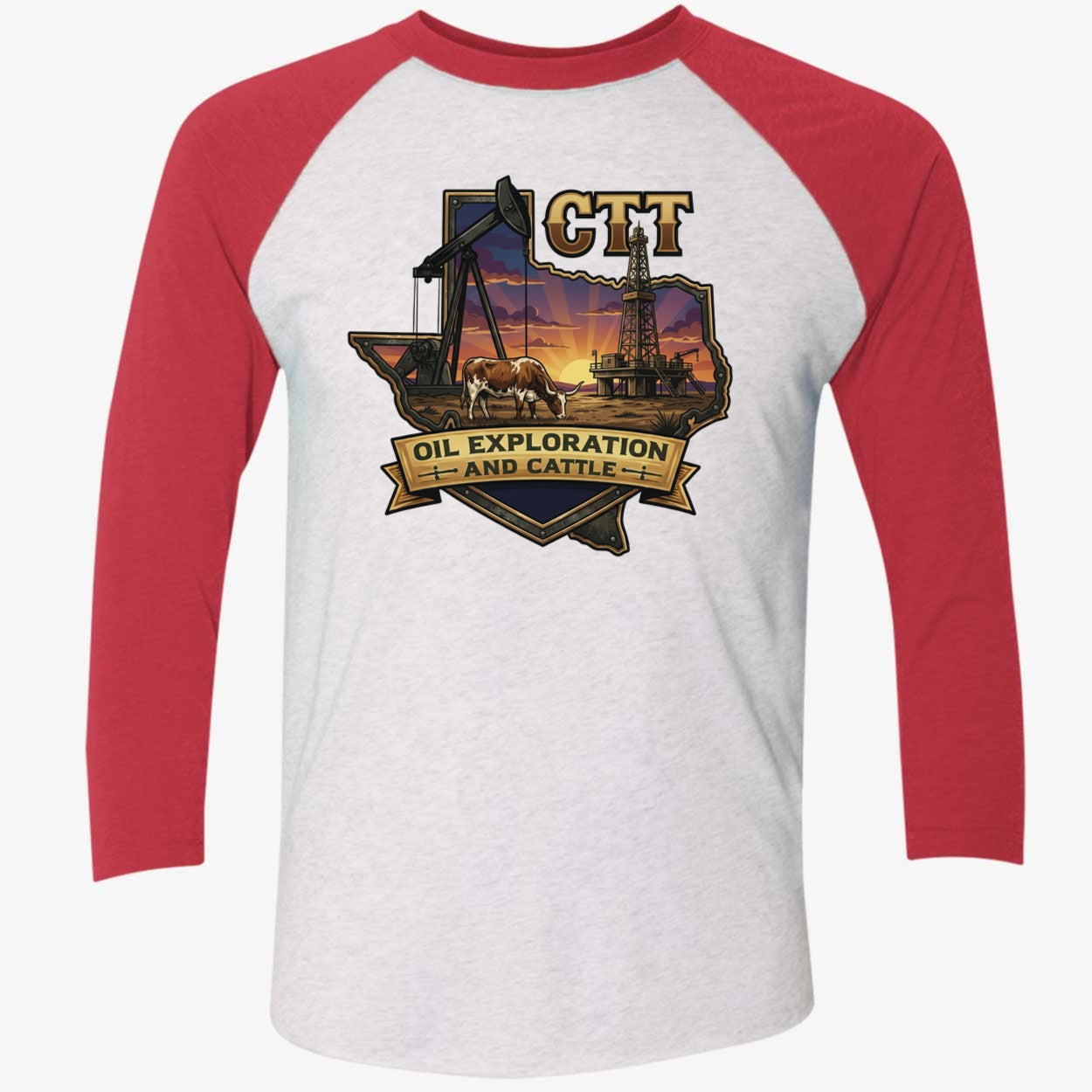 CTT Oil Exploration And Cattle Shirt