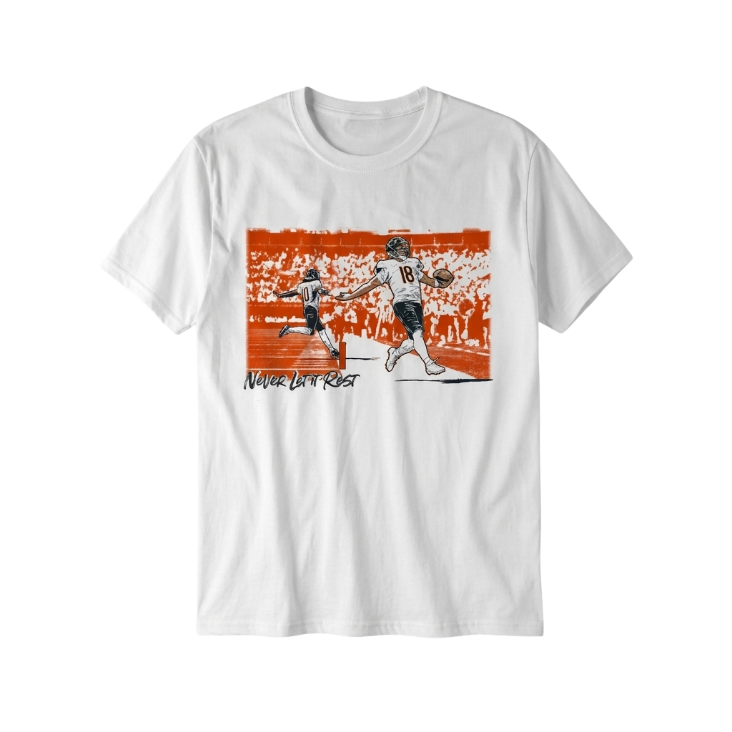 Caleb Williams And Luther Burden III Never Let It Rest Shirt