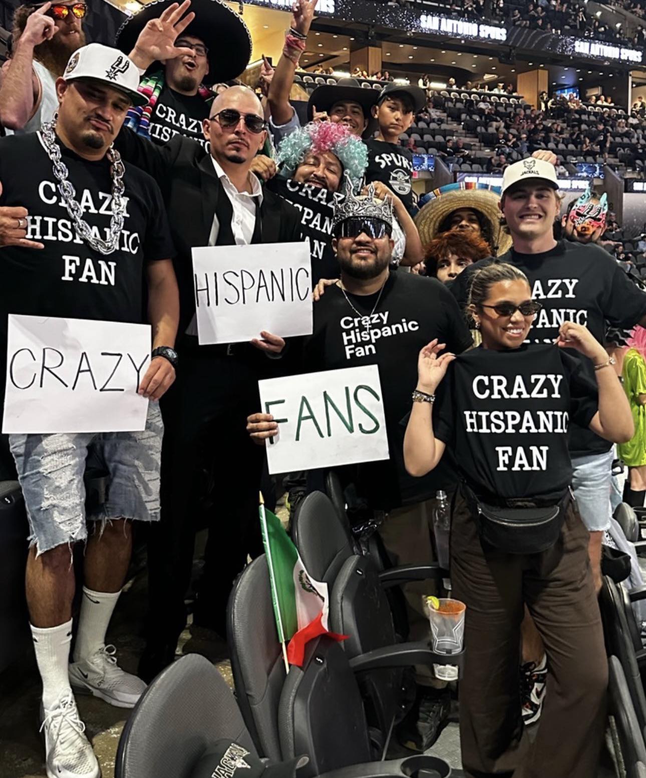 Crazy Hispanic Fan Shirt