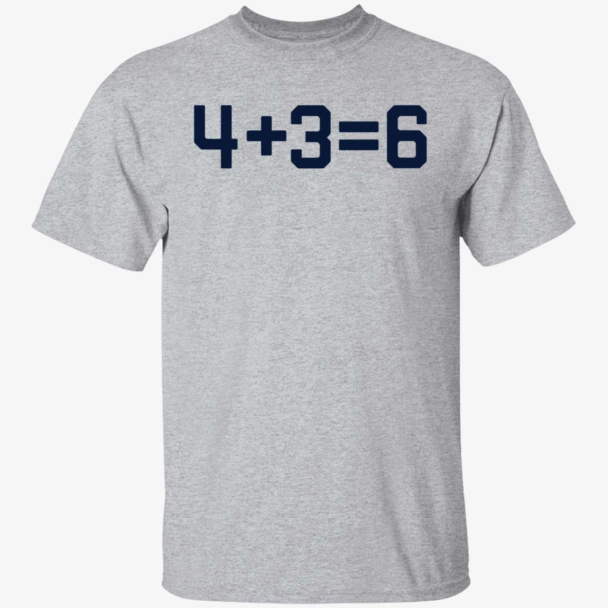 Dak Prescott And George Pickens 4 + 3 = 6 T-Shirt