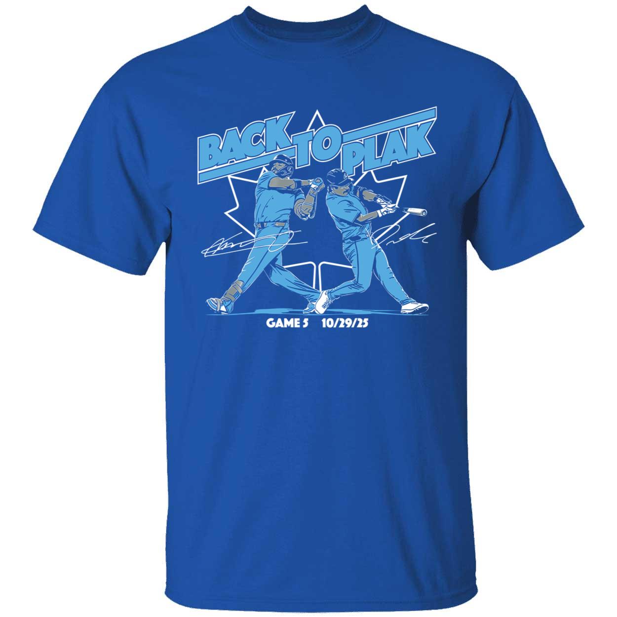 Davis Schneider And Vladimir Guerrero Jr Back To Plak T-Shirt