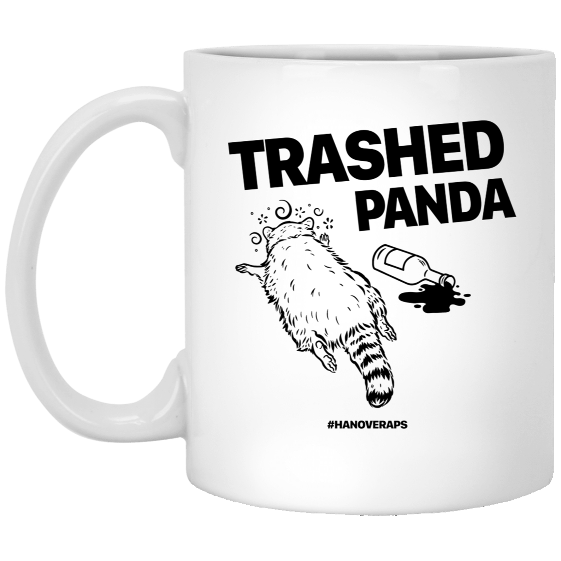 Drunk Raccoon Trashed Panda Mug