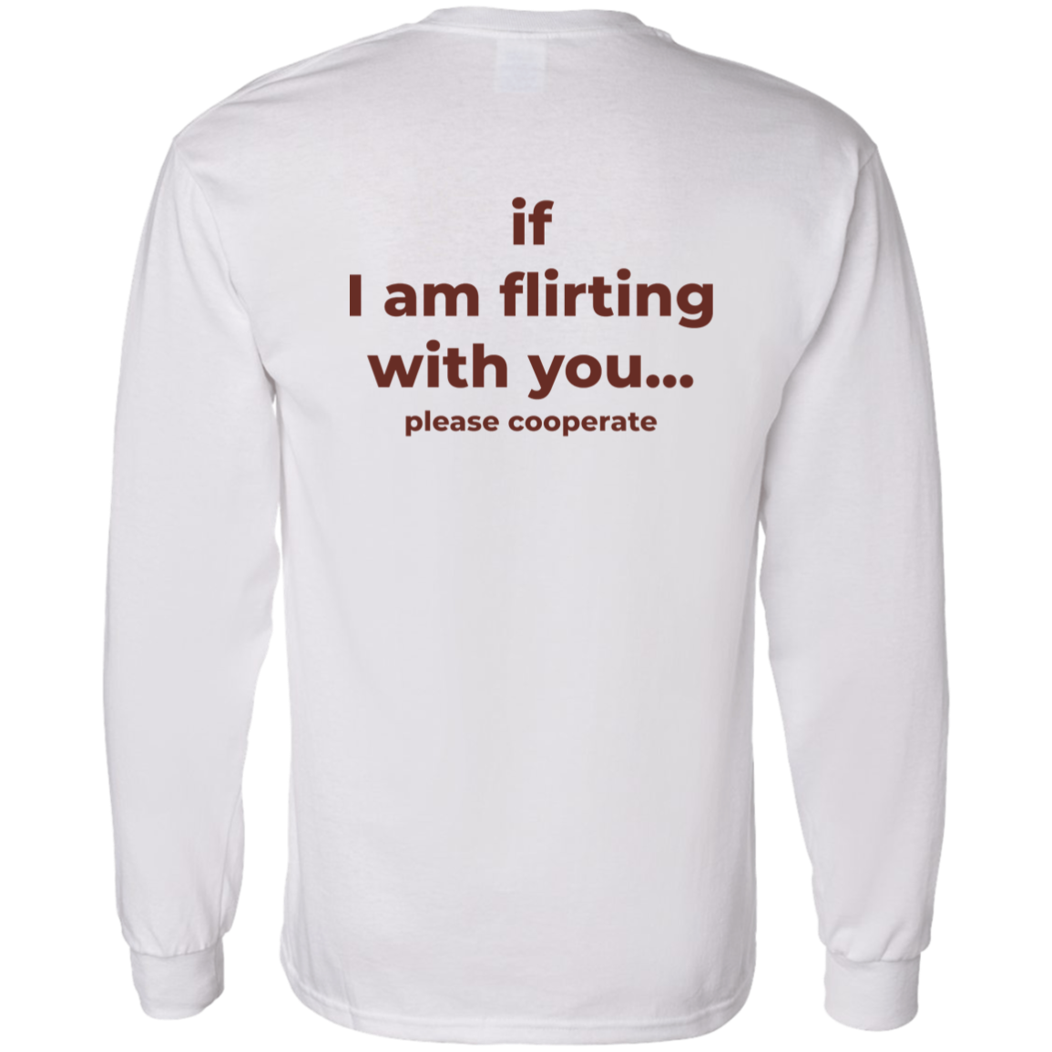 If I Am Flirting With You Please Cooperate Shirt