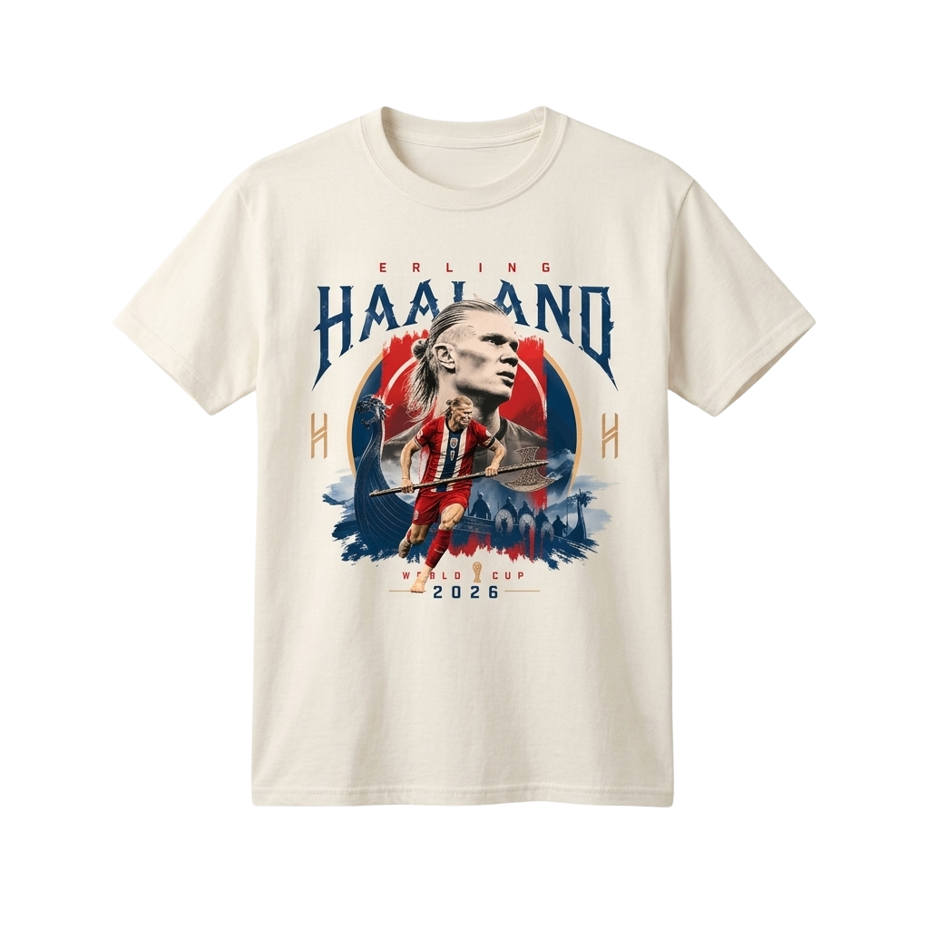 Erling Haaland World Cup 2026 Shirt – TeePeepz