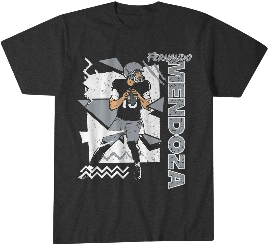 Fernando Mendoza Vegas 90s Style Shirt
