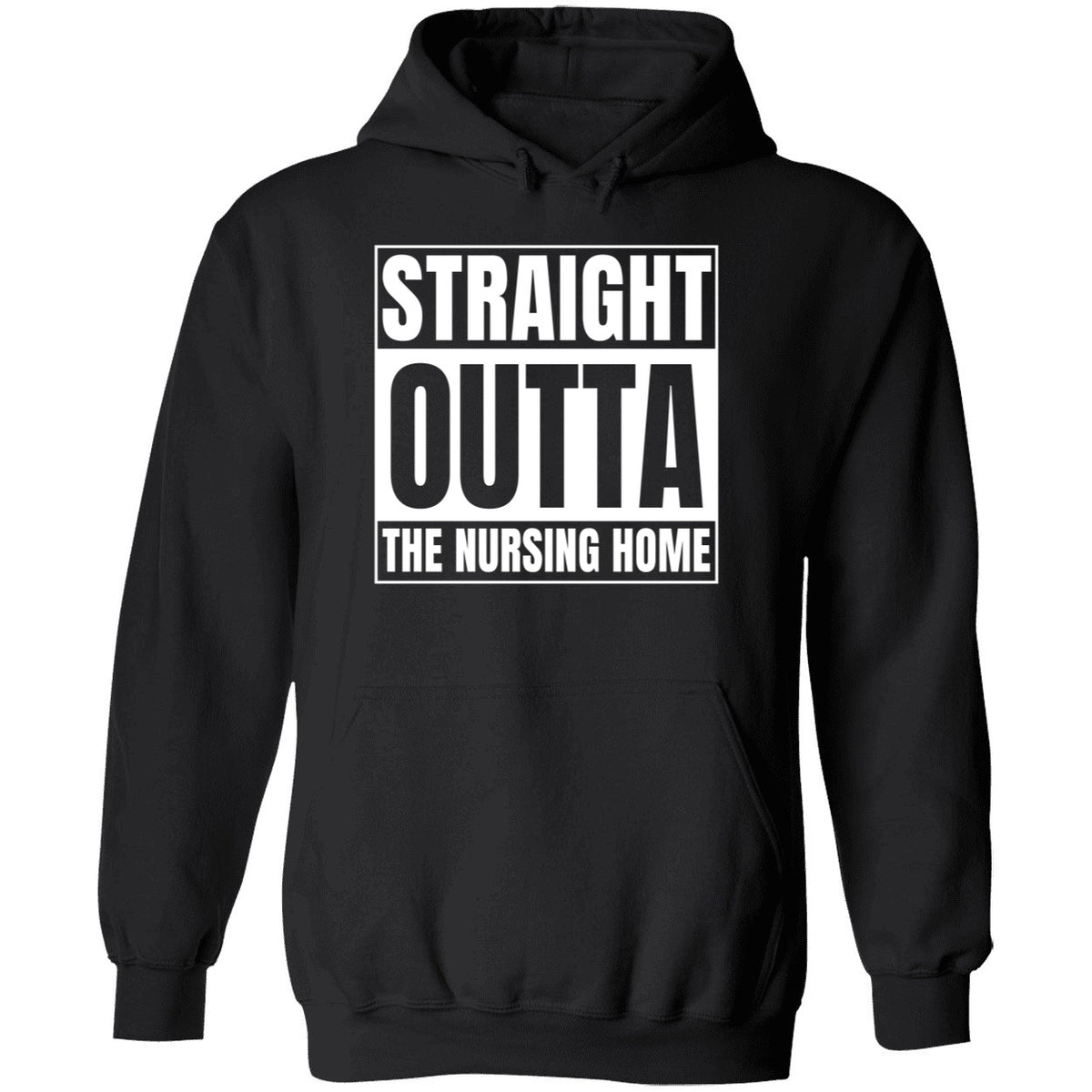 Gangster Granny Straight Outta The Nursing Home Hoodie