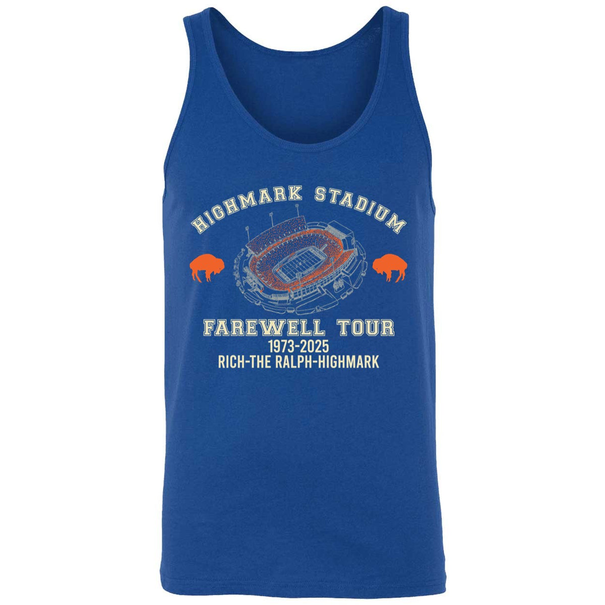 Highmark Stadium Farewell Tour 1973 2025 Rich The Ralph Highmark Shirt