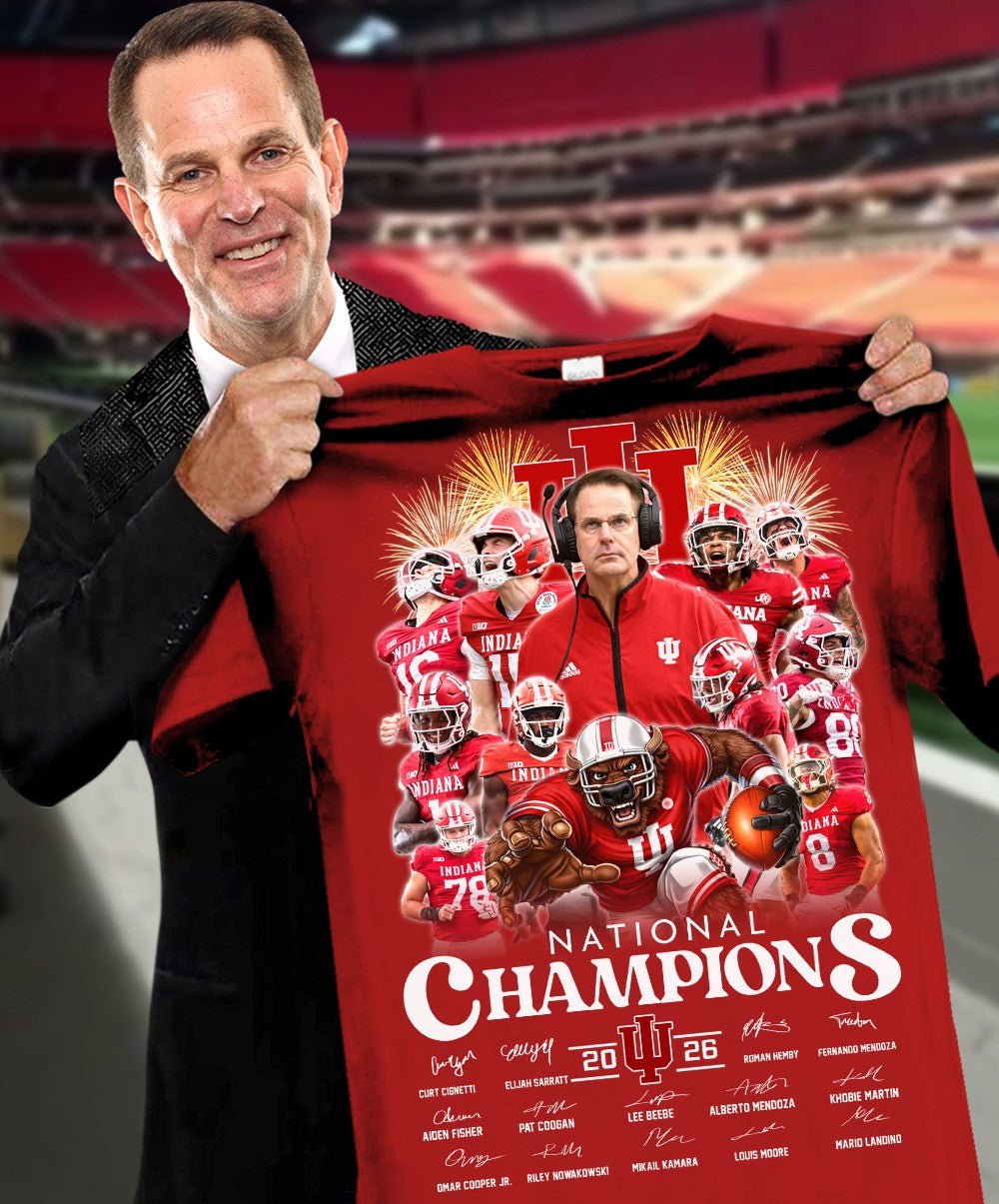 Indiana Hoosiers National Champions 2026 Shirt