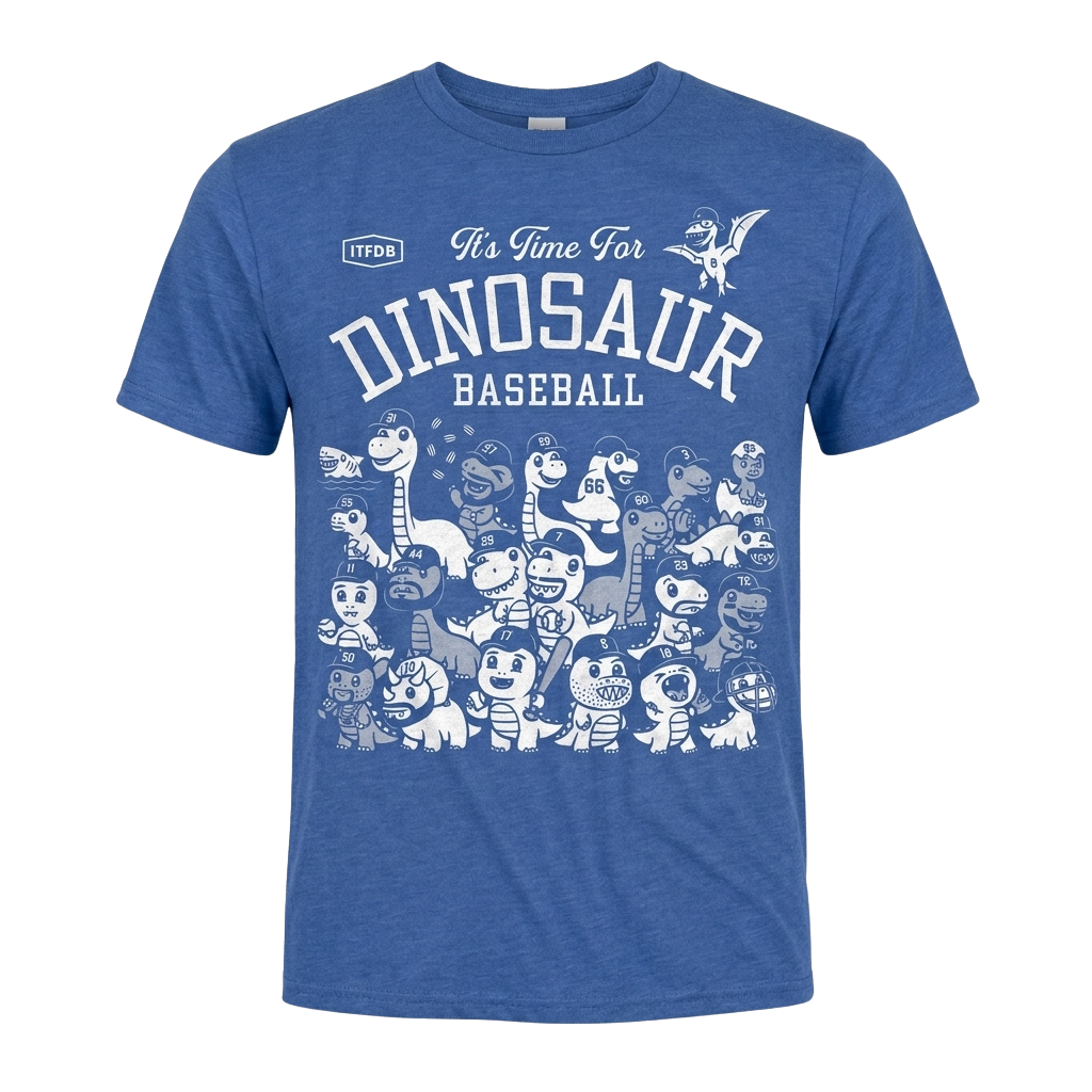 It’s Time For Dinosaur Baseball Los Angeles Shirt