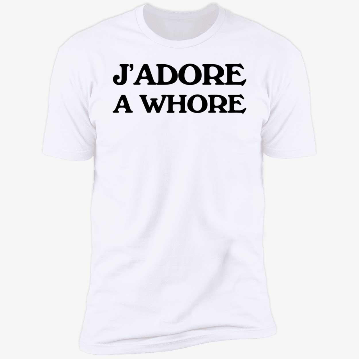 Russell Tovey J'adore A Whore Premium SS T-Shirt