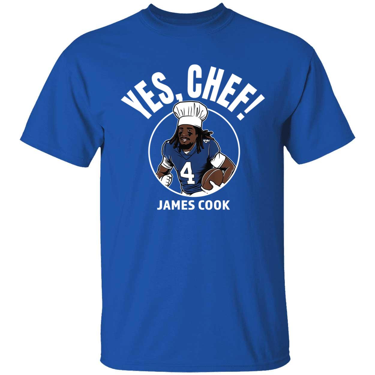 James Cook Yes Chef T-Shirt