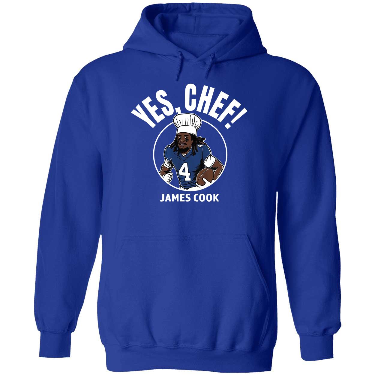 James Cook Yes Chef Hoodie