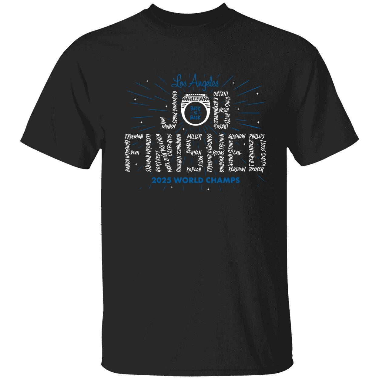 Job Finished LA 2025 World Champs T-Shirt