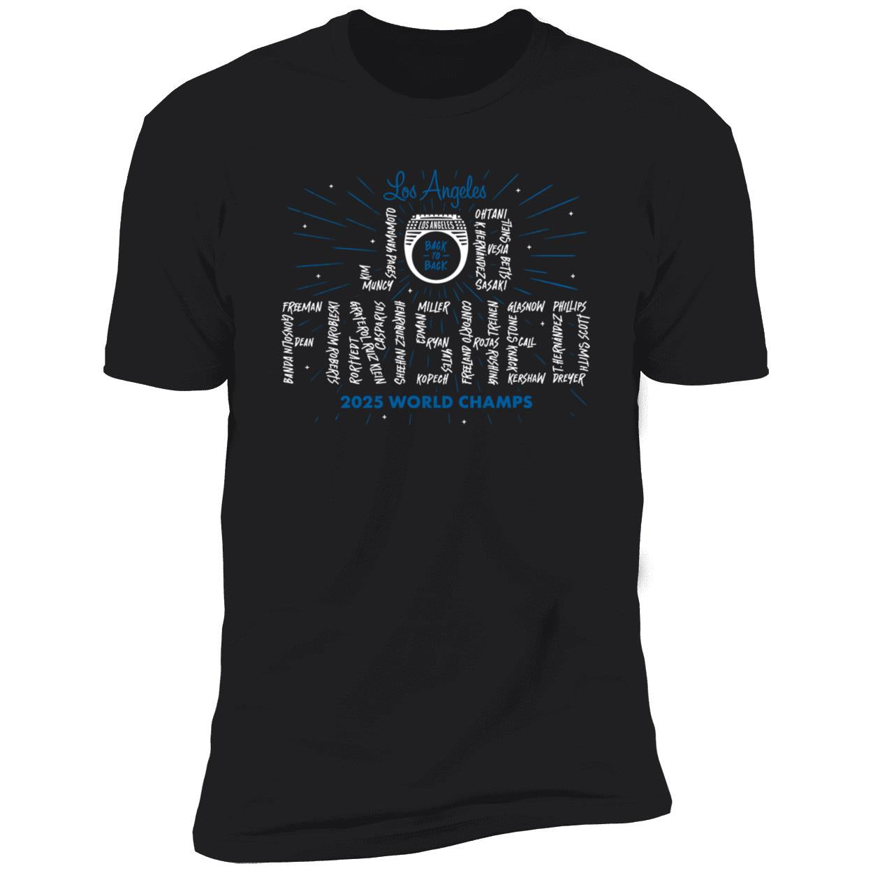 Job Finished LA 2025 World Champs Premium SS T-Shirt