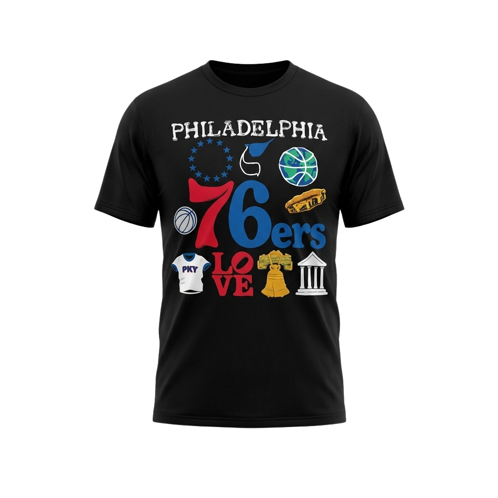 Joel Embiid Philadelphia 76ers Shirt