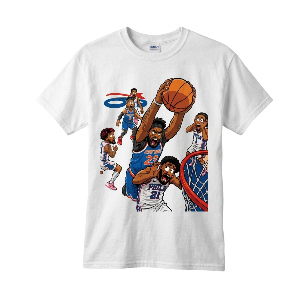 Josh Hart Monster Dunk Knicks Shirt – TeePeepz