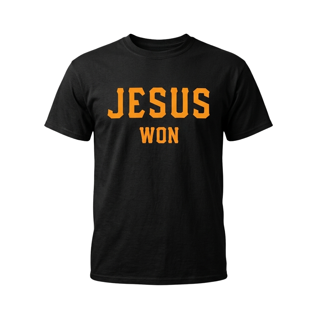 Jt Brubaker Jesus Won Shirt