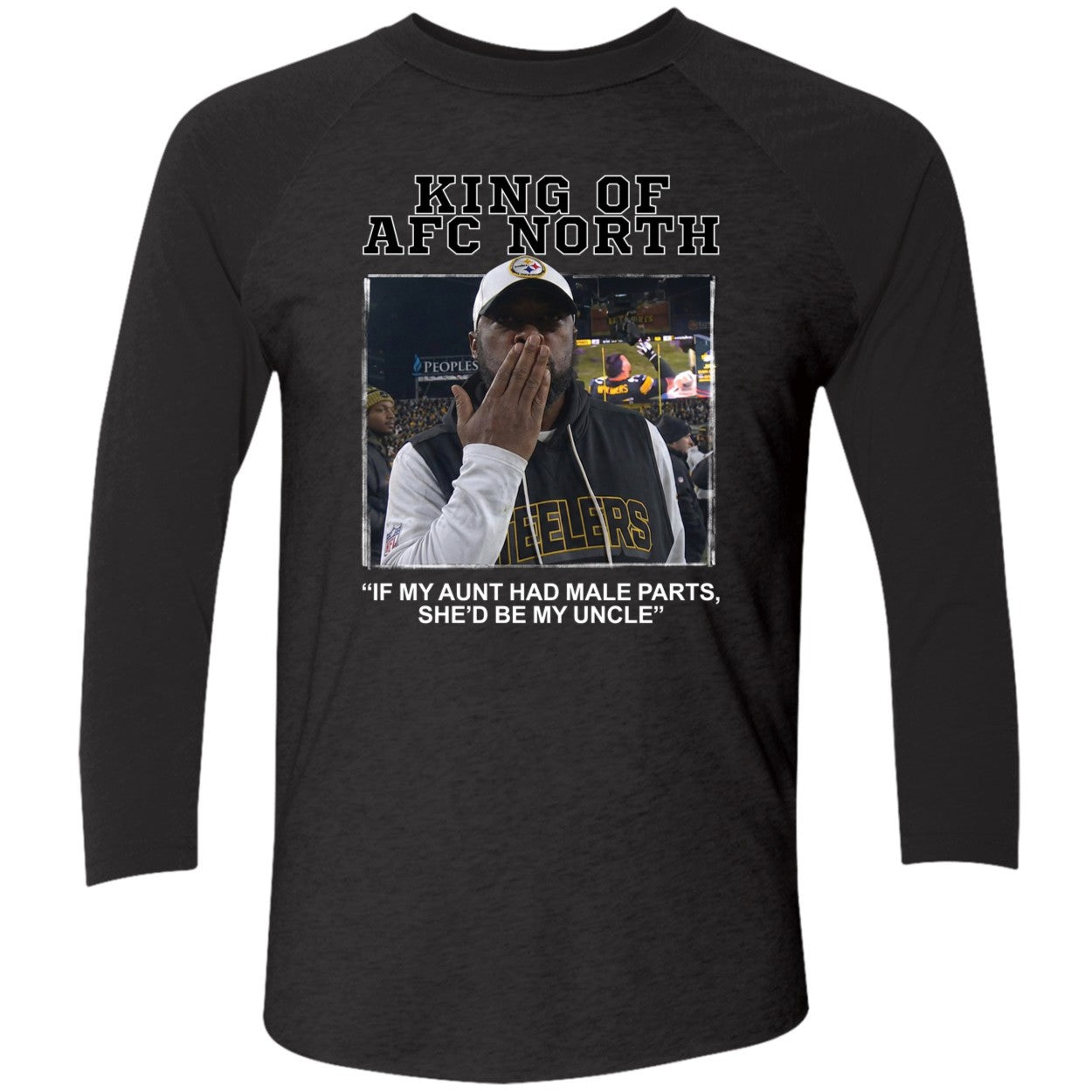 King Of AFC North If My Aunt Had Male Parts She'd Be My Uncle Mike Tomlin Shirt