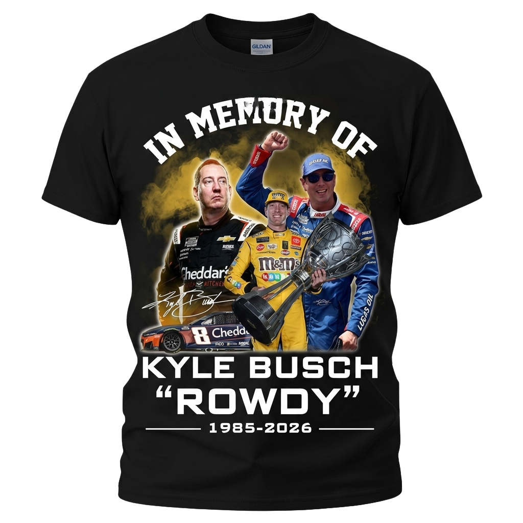 Kyle Busch Rowdy 1985 2026 Shirt
