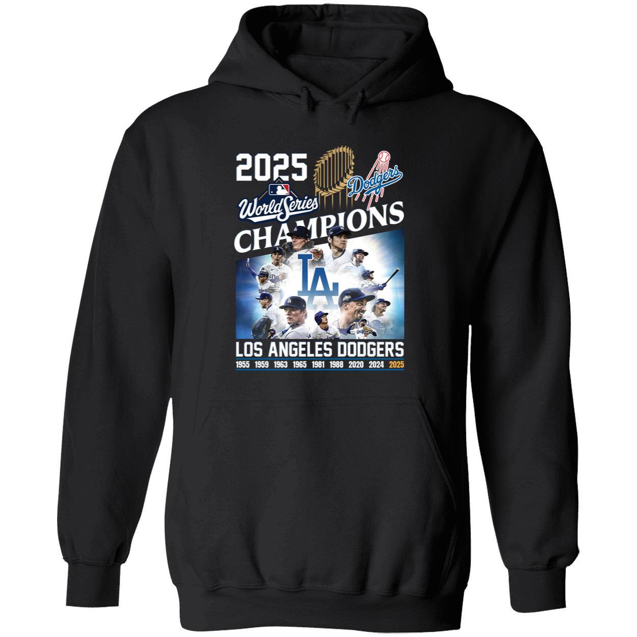 LA Dodgers World Series Champions 2025 Hoodie