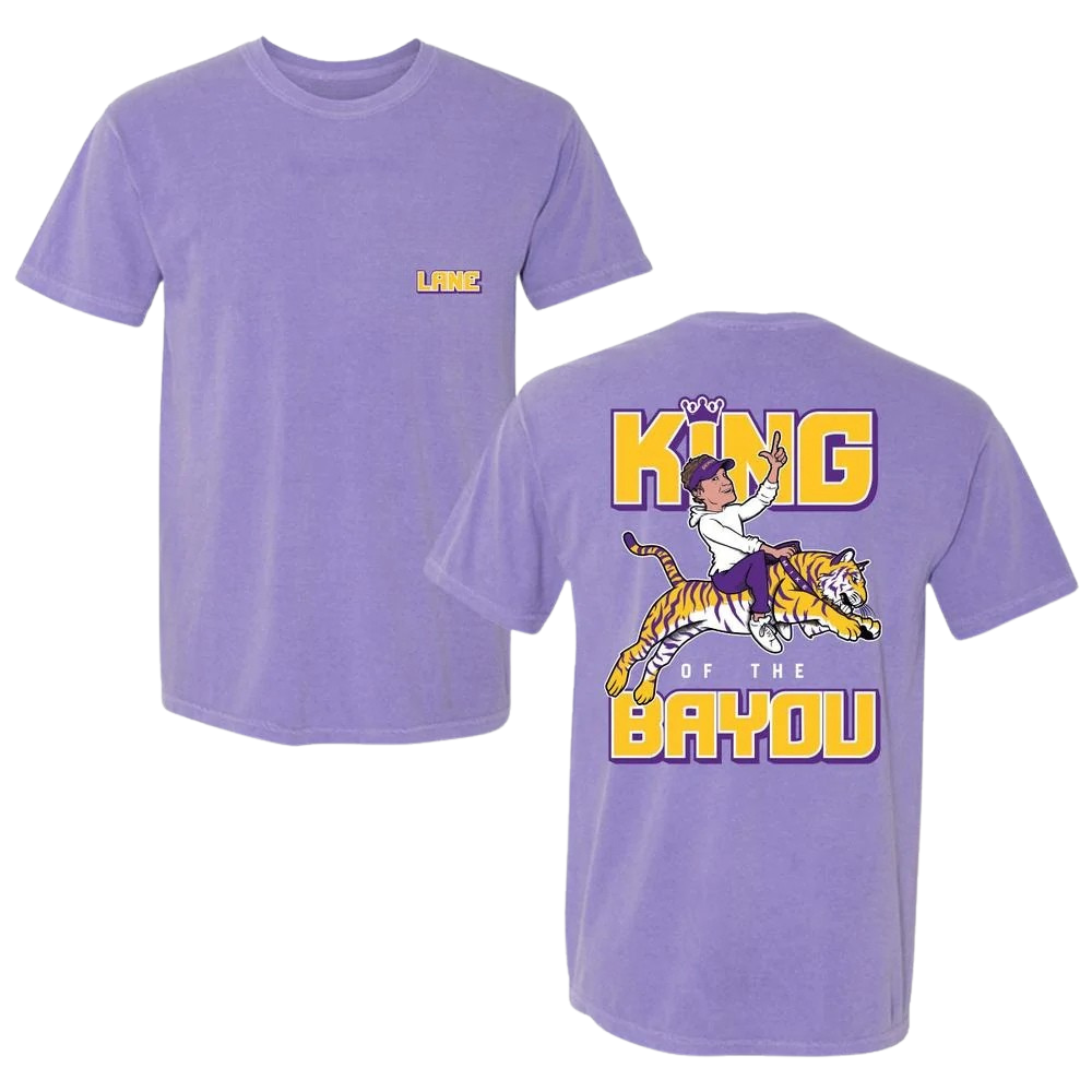 Lane Kiffin King Of The Bayou Shirt