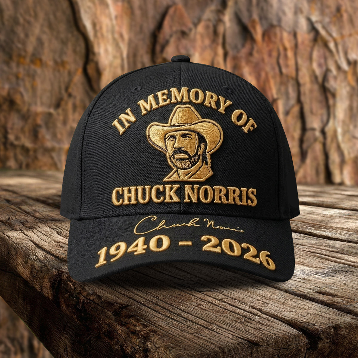 Chuck Norris In Memory Of 1940-2026 Hat