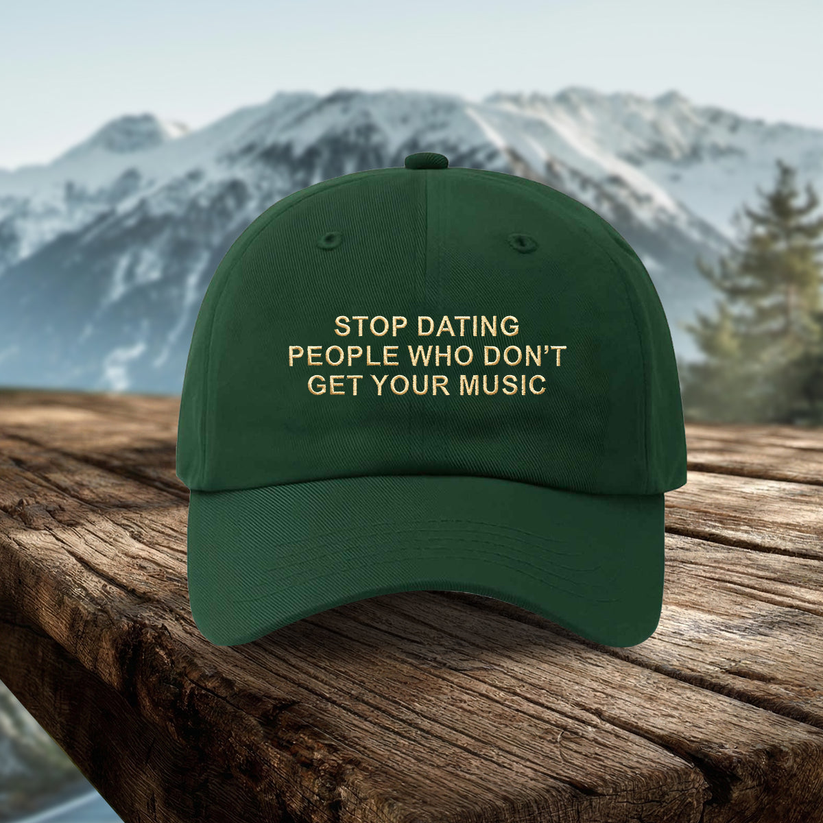 Stop Dating People Who Don't Get You Music Hat