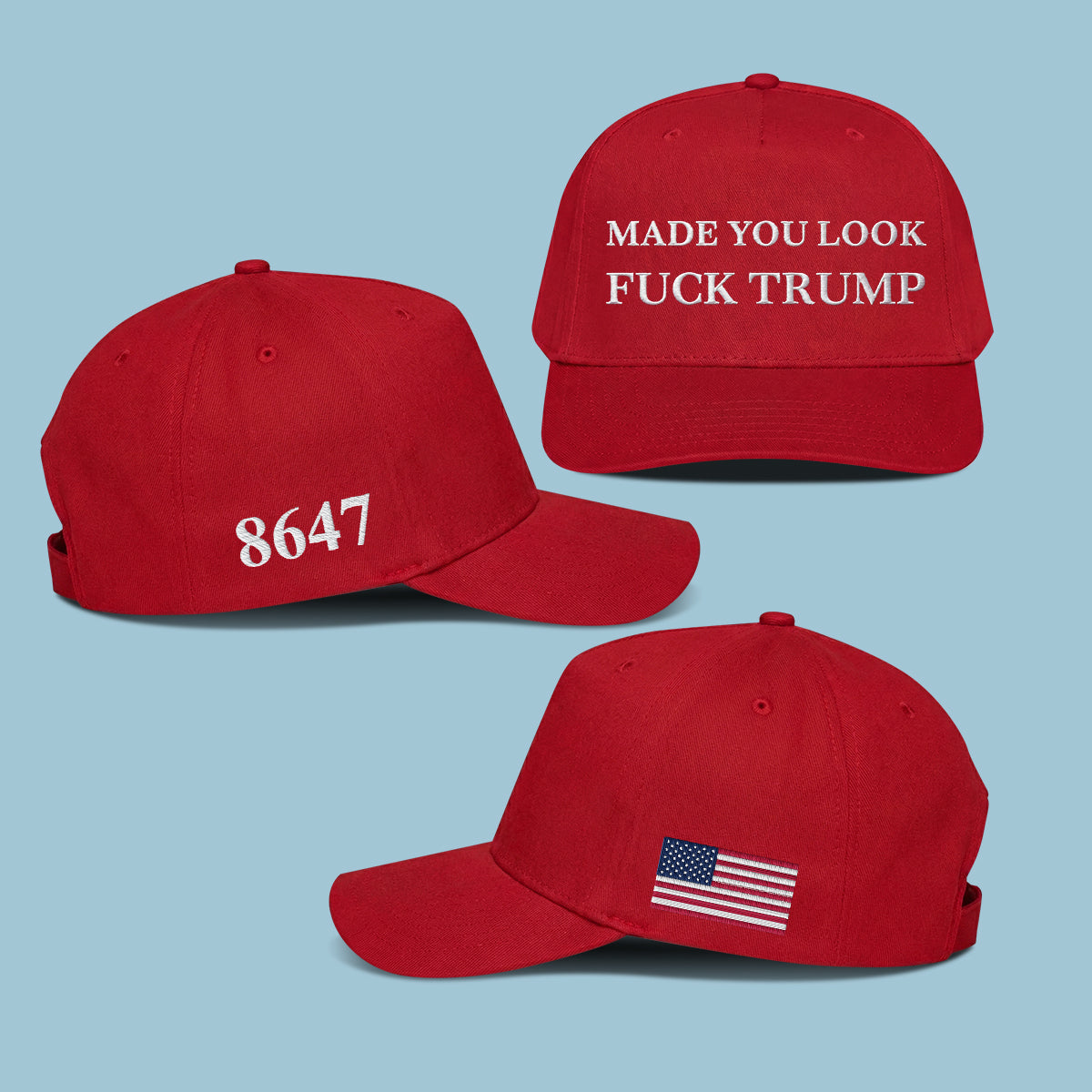 Made You Look Fuck Trump Hat