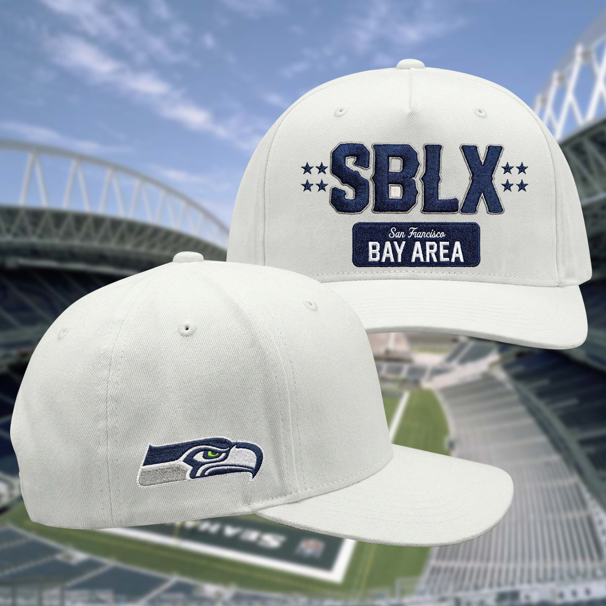 Seattle Seahawks Super Bowl LX Bay Area Hat