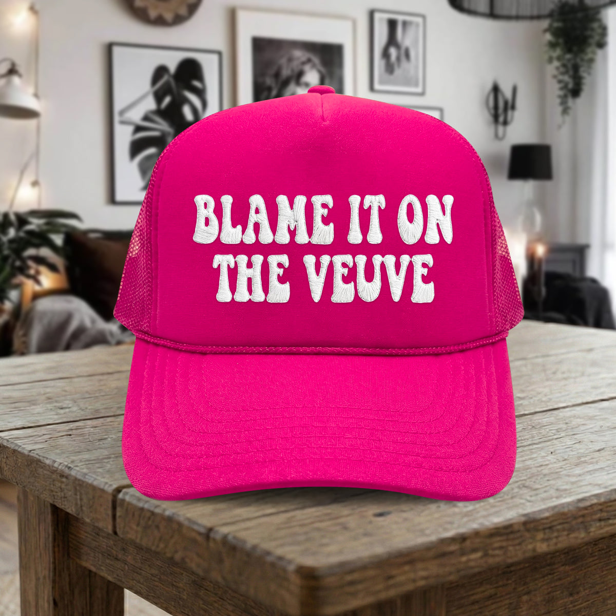 Blame It On The Veuve Hat