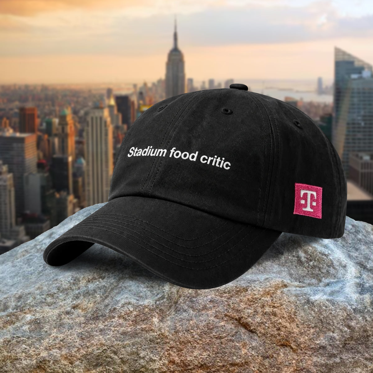 Stadium Food Critic Baseball Hat