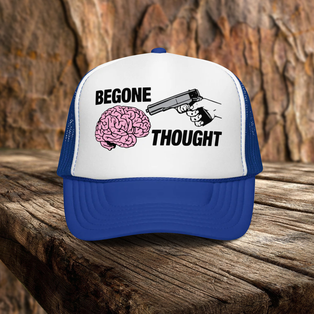 Begone Thought Trucker Hat