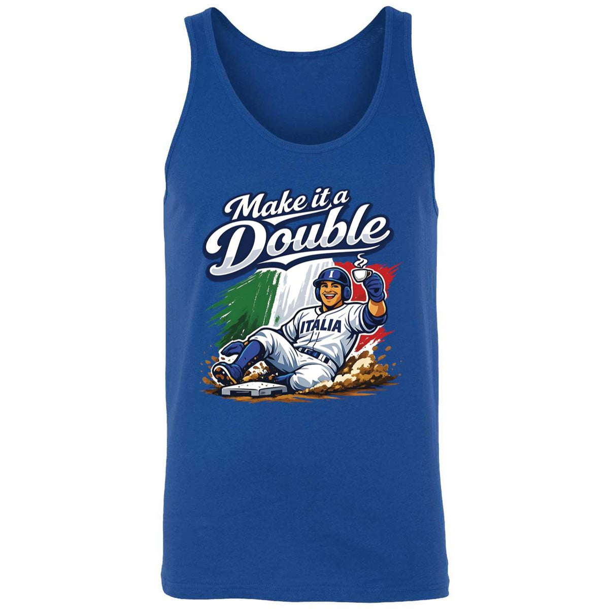 Make It A Double Italia Baseball Shirt