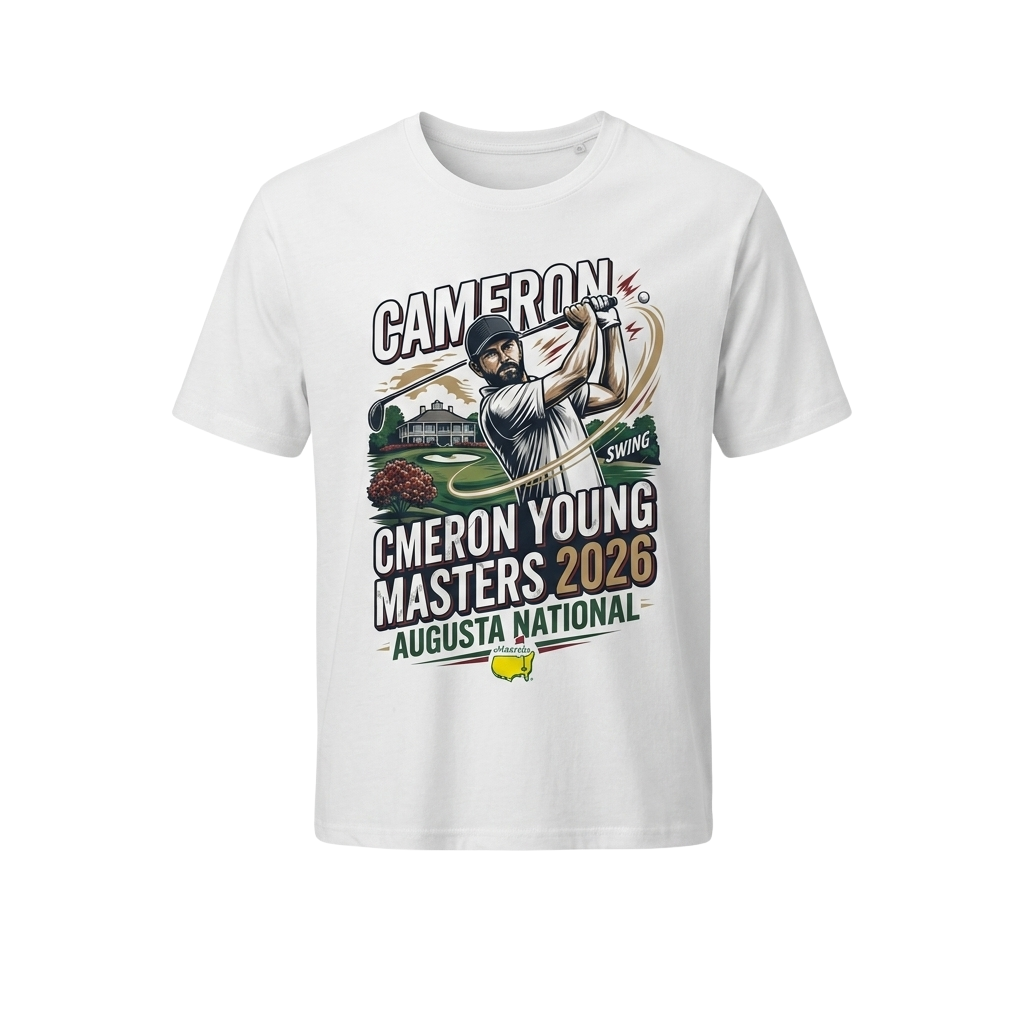 Masters 2026 Cameron Young Augusta National Shirt
