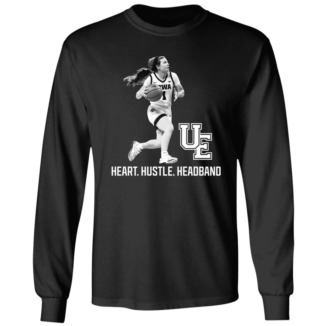Molly Davis Heart Hustle Headband Long Sleeve Shirt
