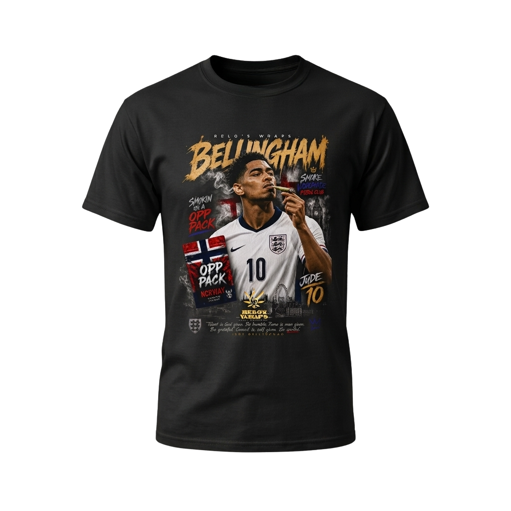 Relo's Wraps Jude Bellingham Shirt