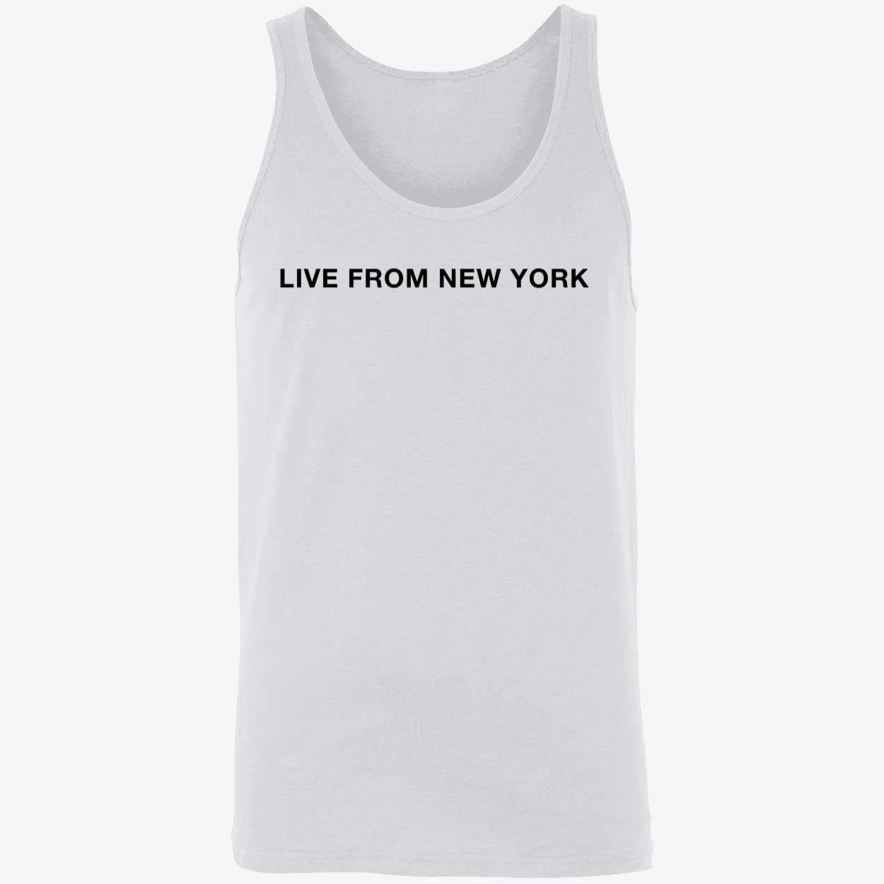 Sabrina Carpenter Embroidered Live From New York Long Sleeve Shirt