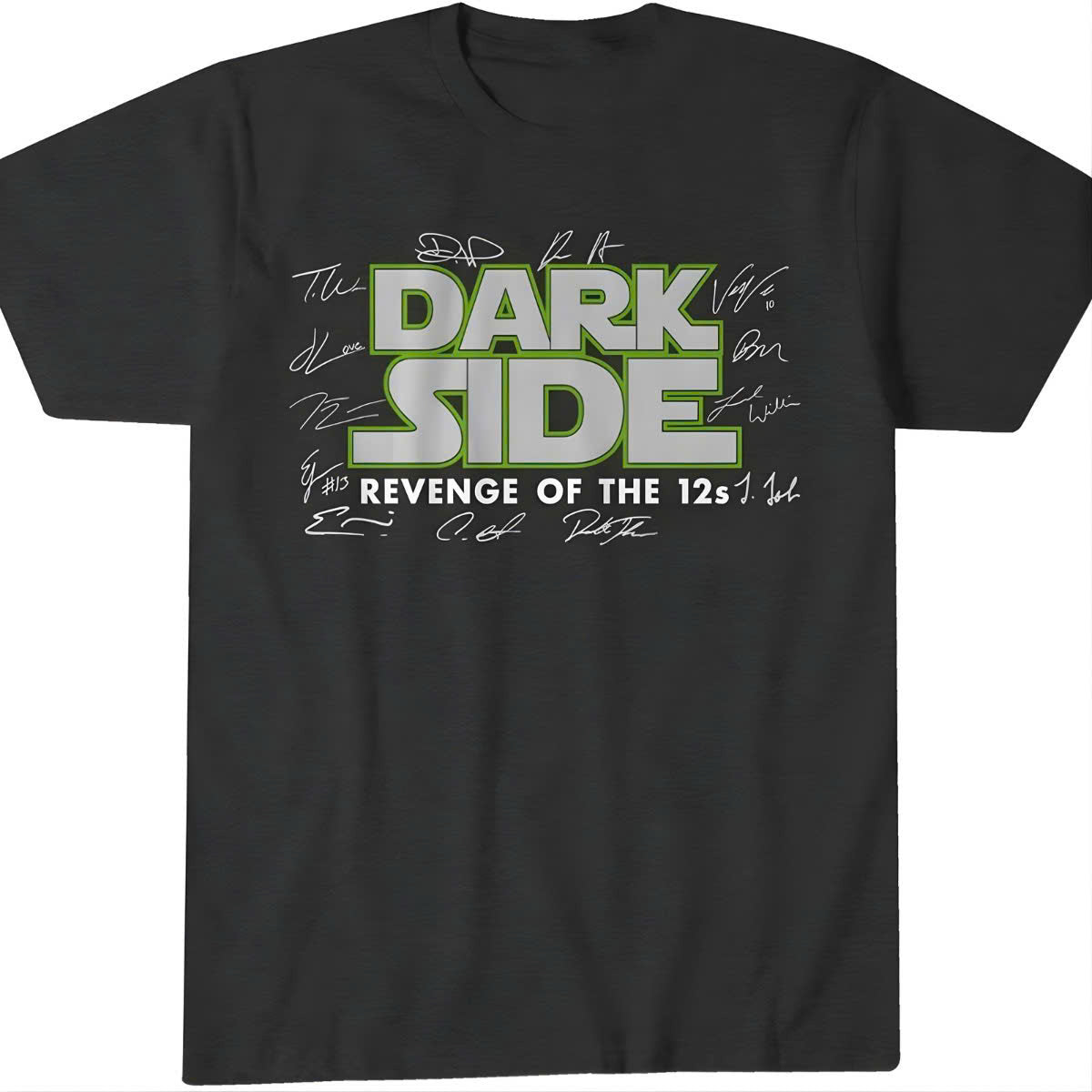 Seattle Seahawks Dark Side Revenge Of The 12s Signature Shirt