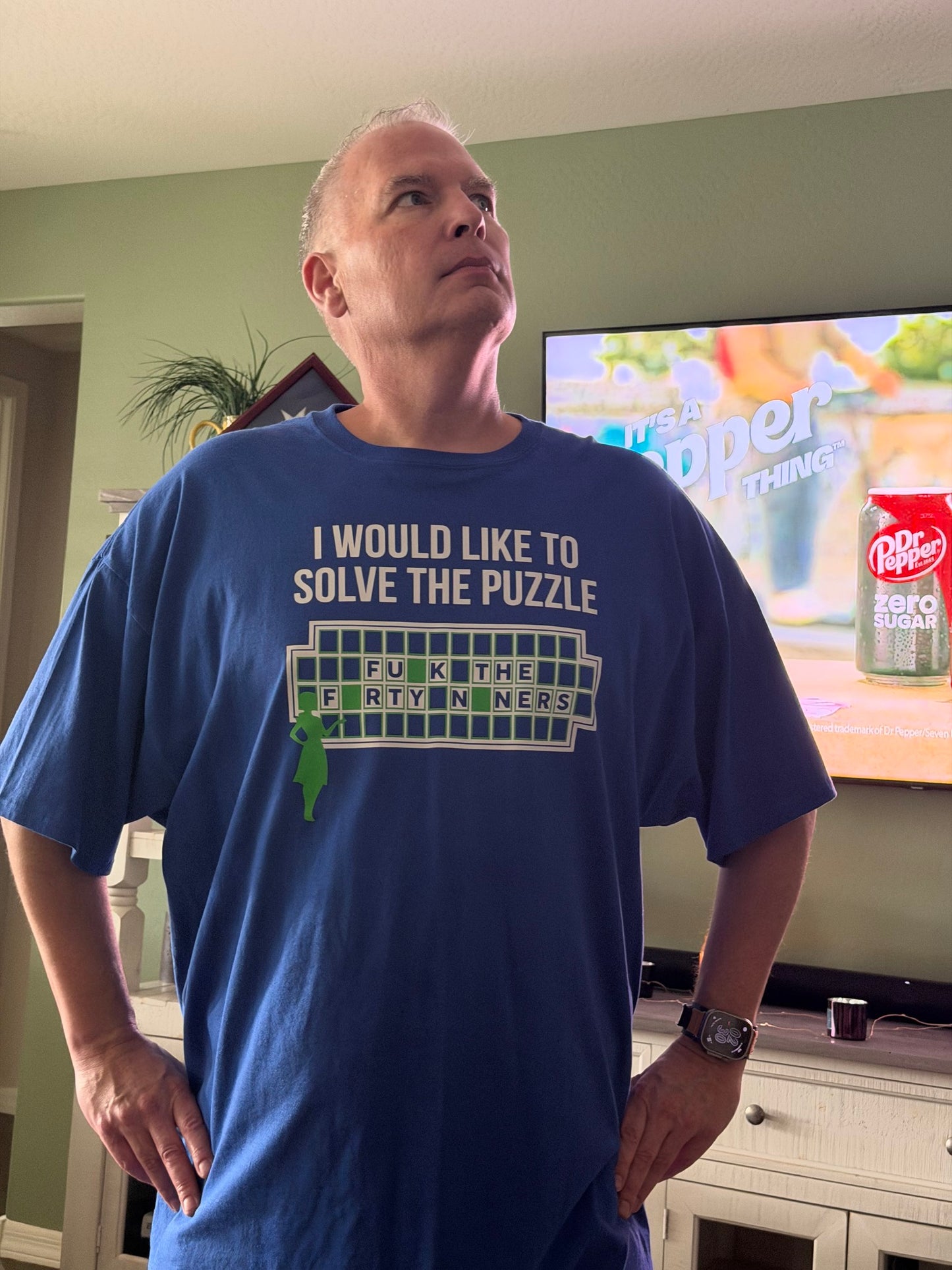 Seattle Seahawks I Would Like To Solve The Puzzle Shirt