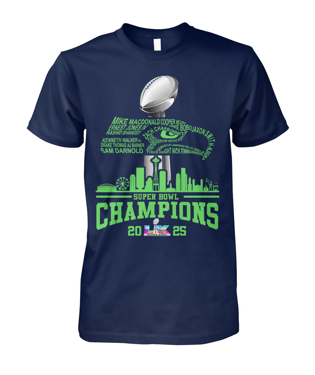 Seattle Seahawks Super Bowl Champions 2026 Shirt