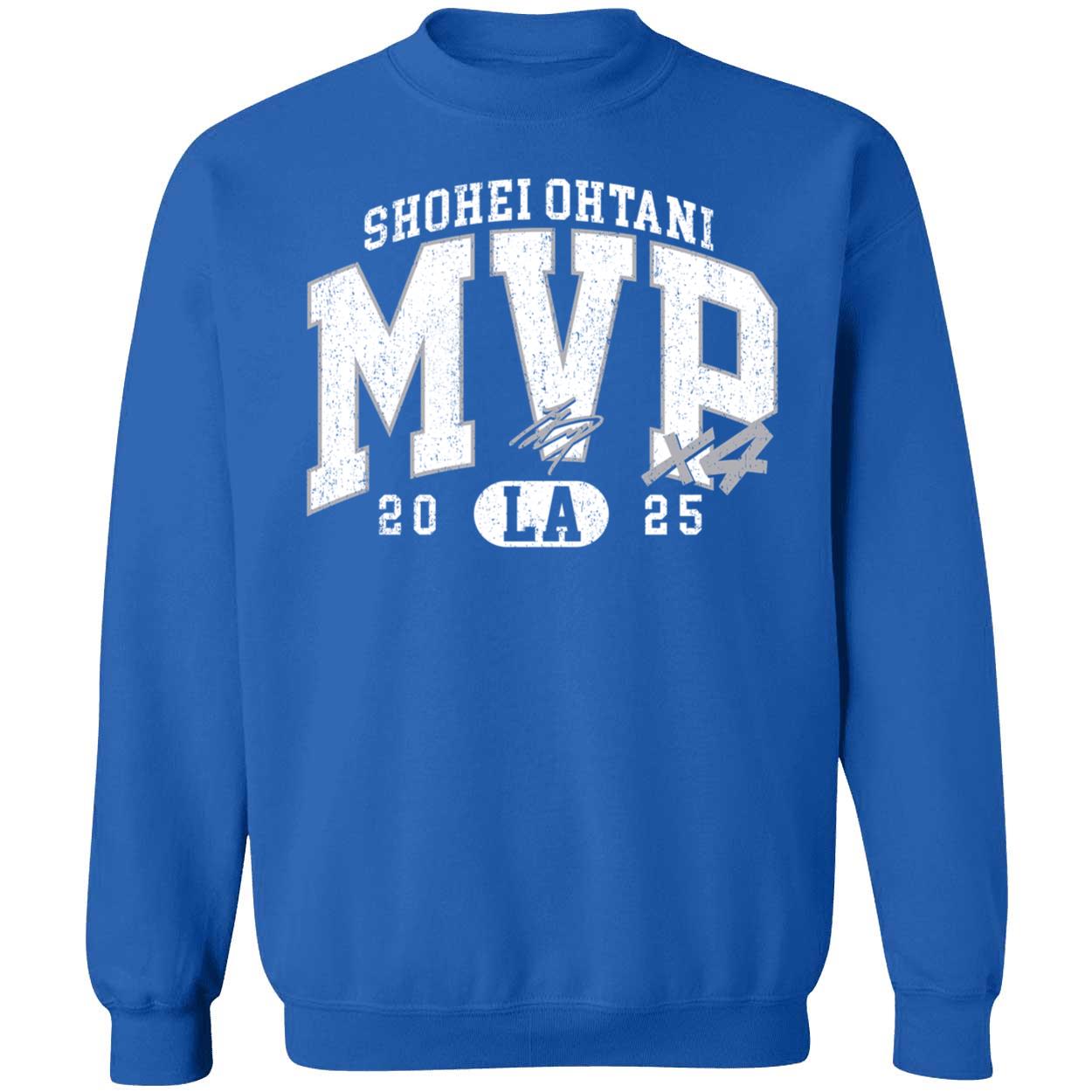 Shohei Ohtani 2025 MVP LA Sweatshirt