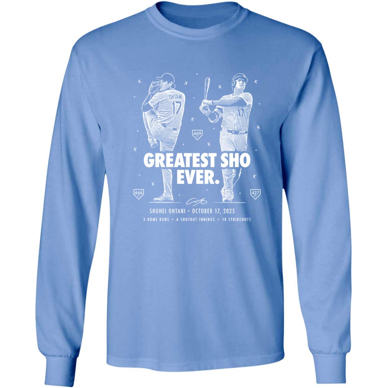 Shohei Ohtani Greatest Sho Ever Shirt